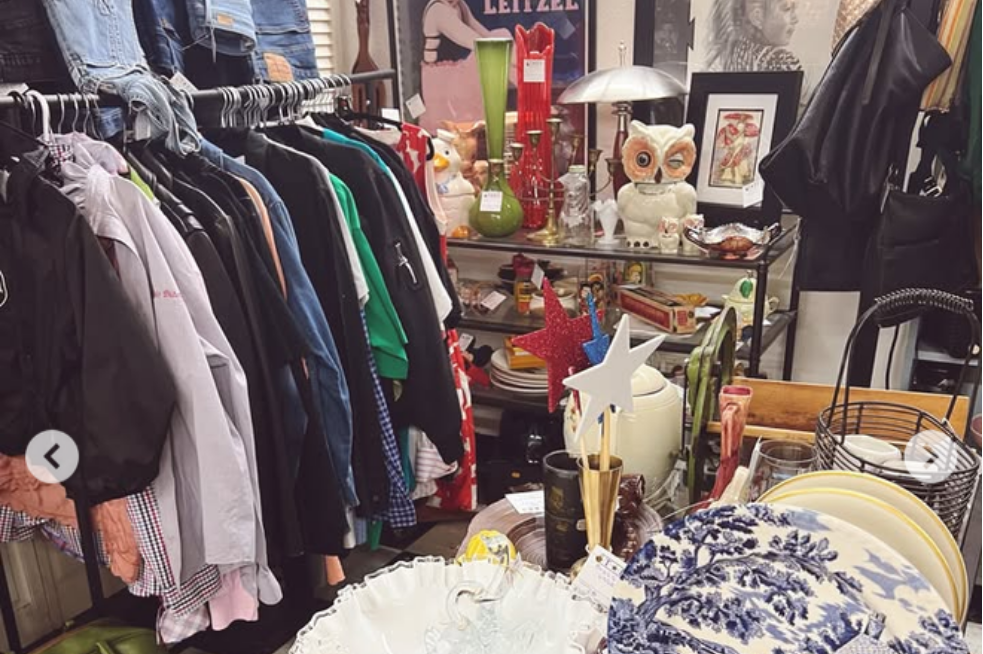 A wonder-filled section of Stars Antiques Mall.