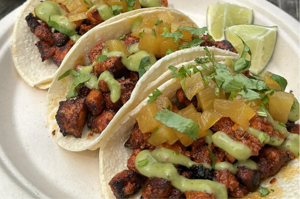 Flavor-packed tacos from The Meddling Lime.