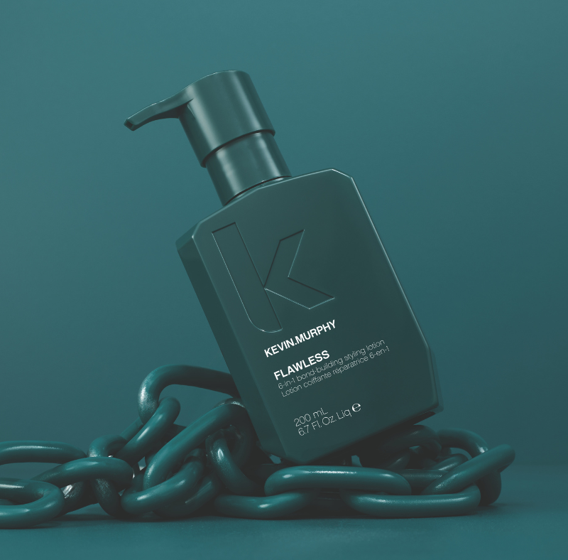 FLAWLESS, the new 6-in-1 bond-builder styling treatment from KEVIN.MURPHY.